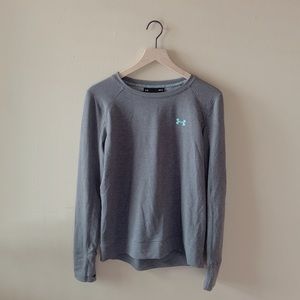 grey under armour top